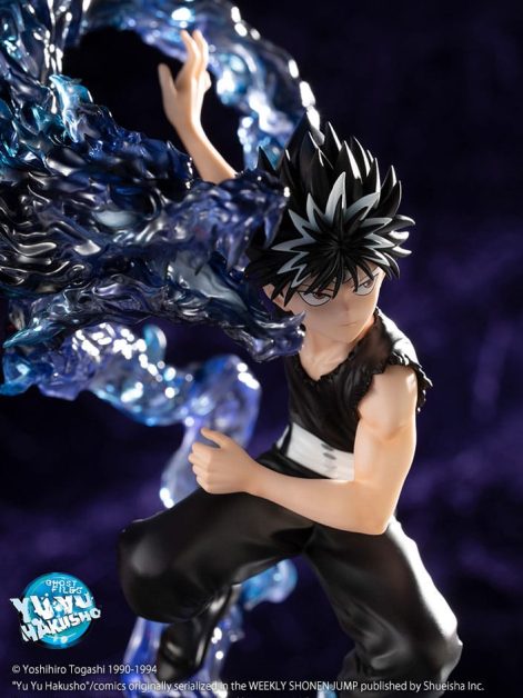 yu yu hakusho artfx j hiei ver scale figure ()