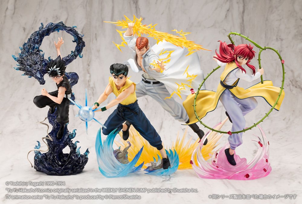 yu yu hakusho artfx j kazuma kuwabara ver scale figure ()