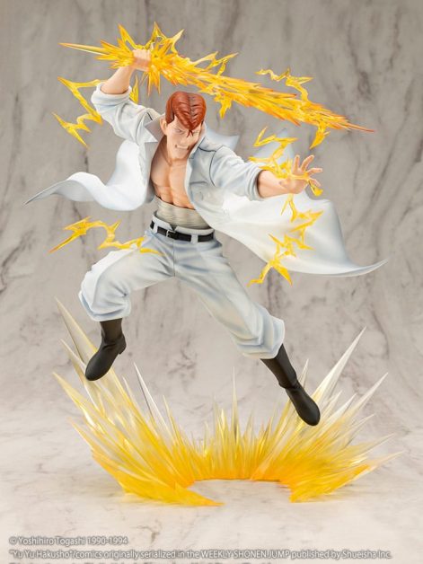 yu yu hakusho artfx j kazuma kuwabara ver scale figure ()