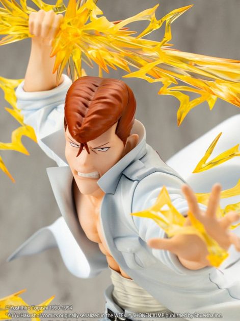 yu yu hakusho artfx j kazuma kuwabara ver scale figure ()