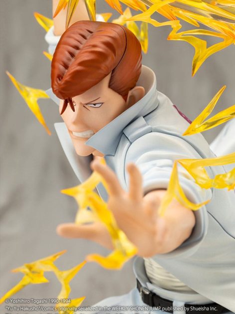 yu yu hakusho artfx j kazuma kuwabara ver scale figure ()