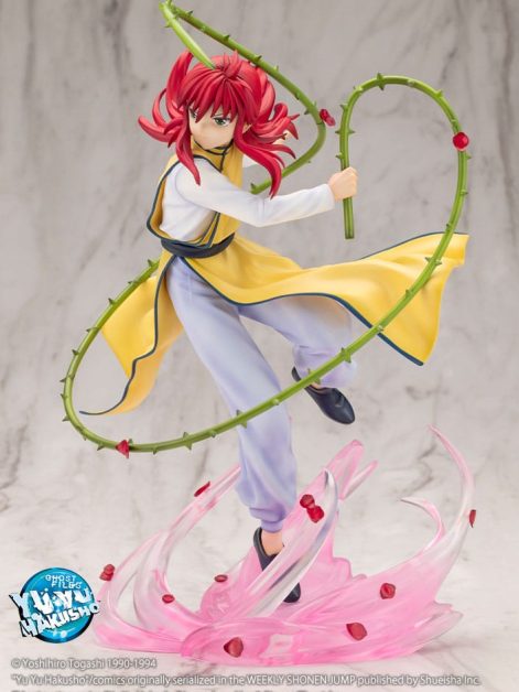 yu yu hakusho artfx j kurama ver scale figure ()
