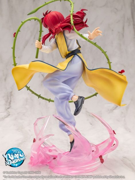 yu yu hakusho artfx j kurama ver scale figure ()
