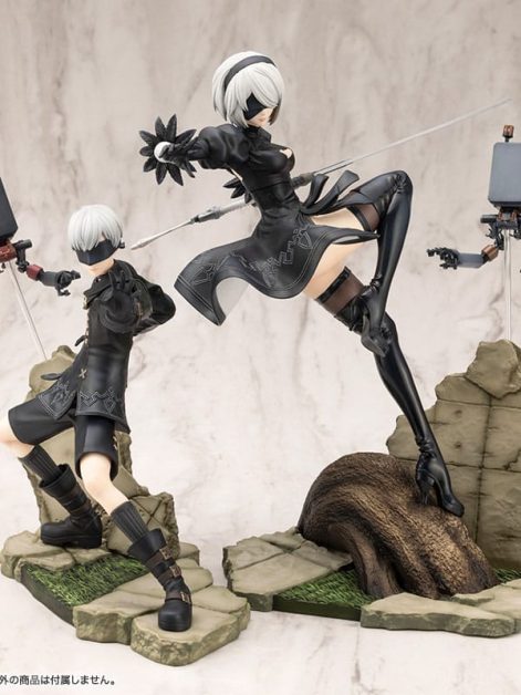 nier automata ver a artfx j no type b b scale figure ()