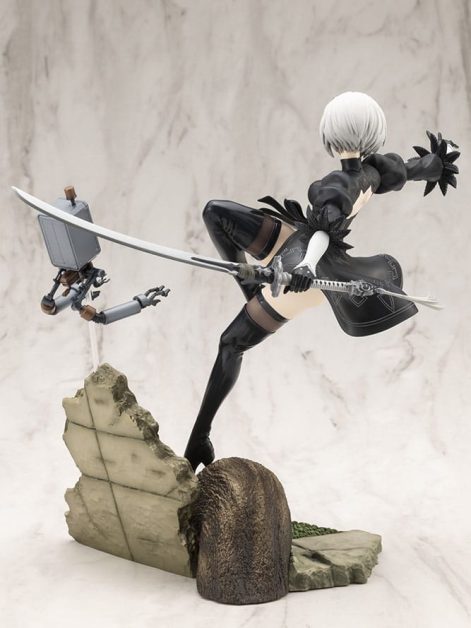 nier automata ver a artfx j no type b b scale figure ()