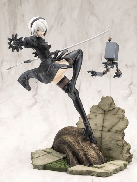 nier automata ver a artfx j no type b b scale figure ()