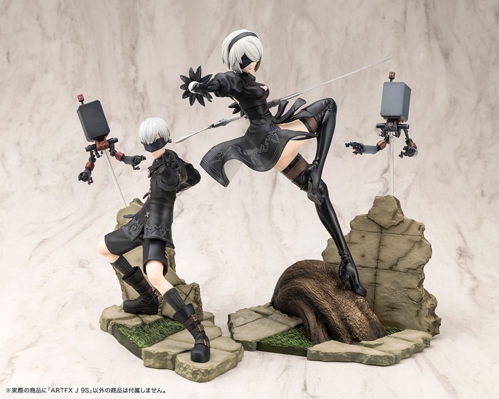 nier automata ver a artfx j no type s s scale figure ()
