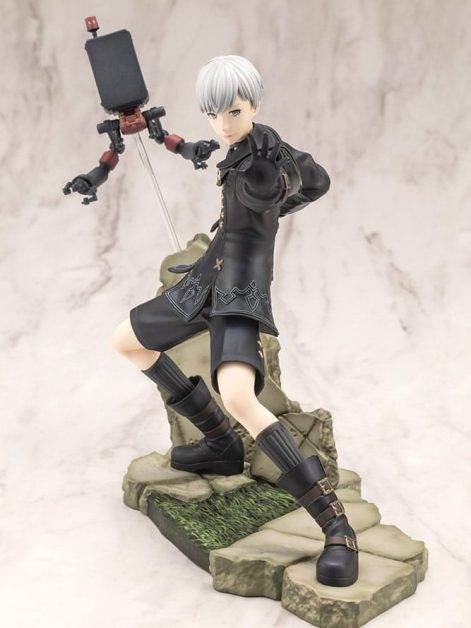 nier automata ver a artfx j no type s s scale figure ()