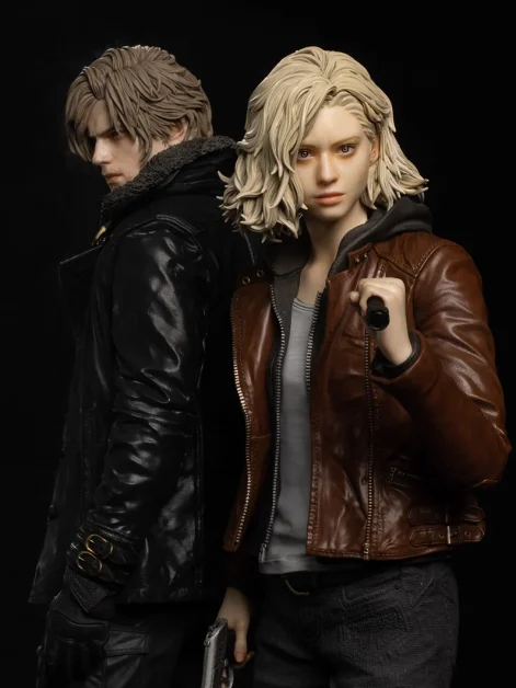 capcom figure builder creators model resident evil requiem leon s kennedy ()