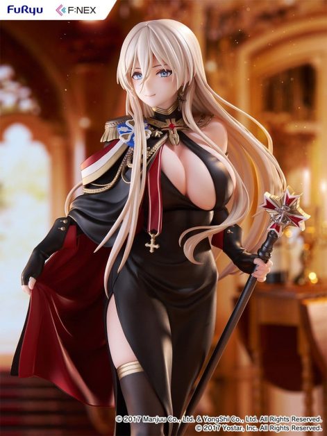 azur lane bismarck formal dress ver scale figure ()