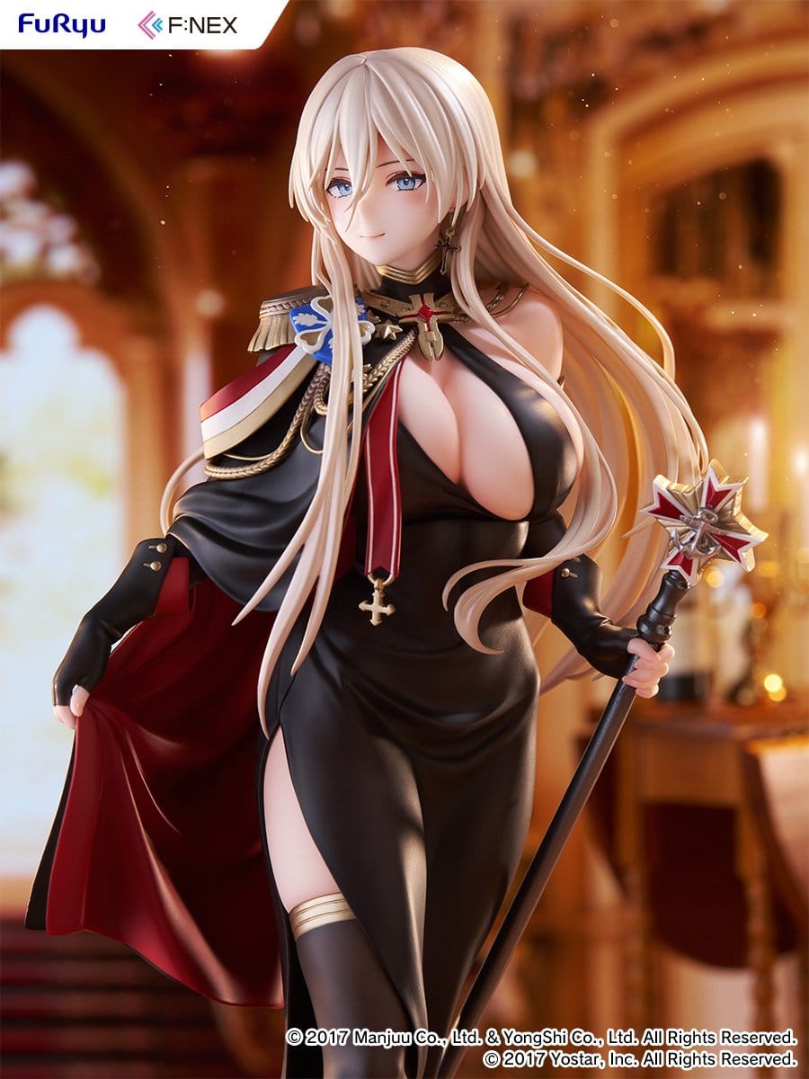 azur lane bismarck formal dress ver scale figure ()