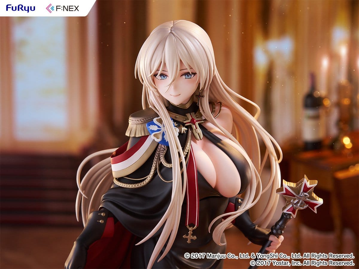 azur lane bismarck formal dress ver scale figure ()