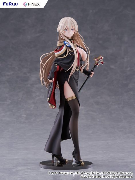 azur lane bismarck formal dress ver scale figure ()