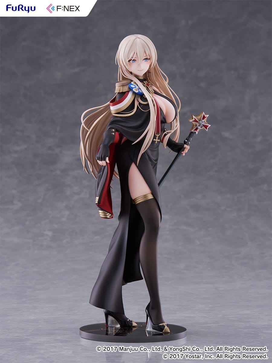 azur lane bismarck formal dress ver scale figure ()