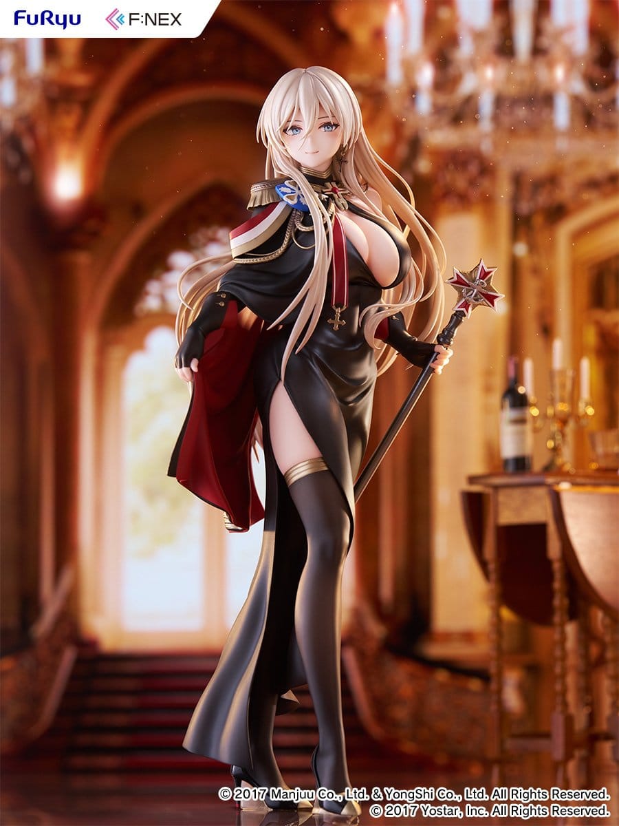 azur lane bismarck formal dress ver scale figure ()