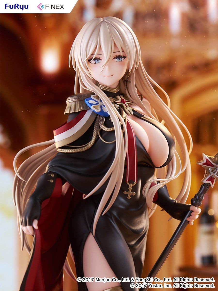 azur lane bismarck formal dress ver scale figure ()