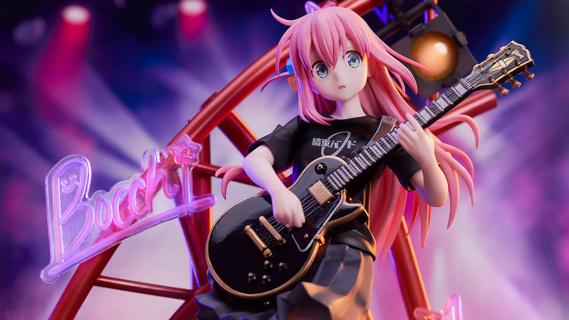 bocchi the rock scale figure blog Bocchi the Rock! Hitori Gotoh scale figure playing electric guitar on stage