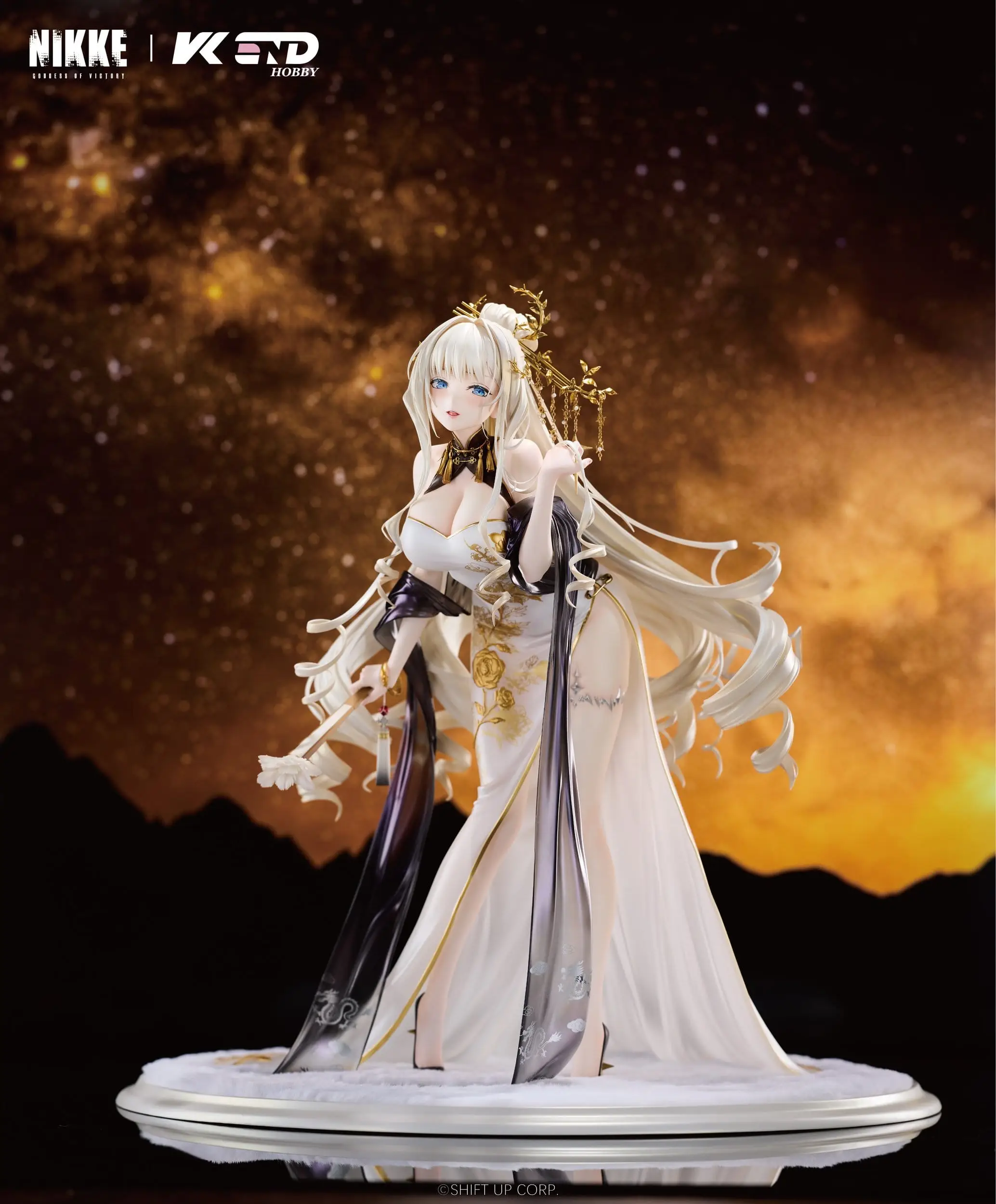 goddess of victory nikke crown glorious flower ver scale figure main