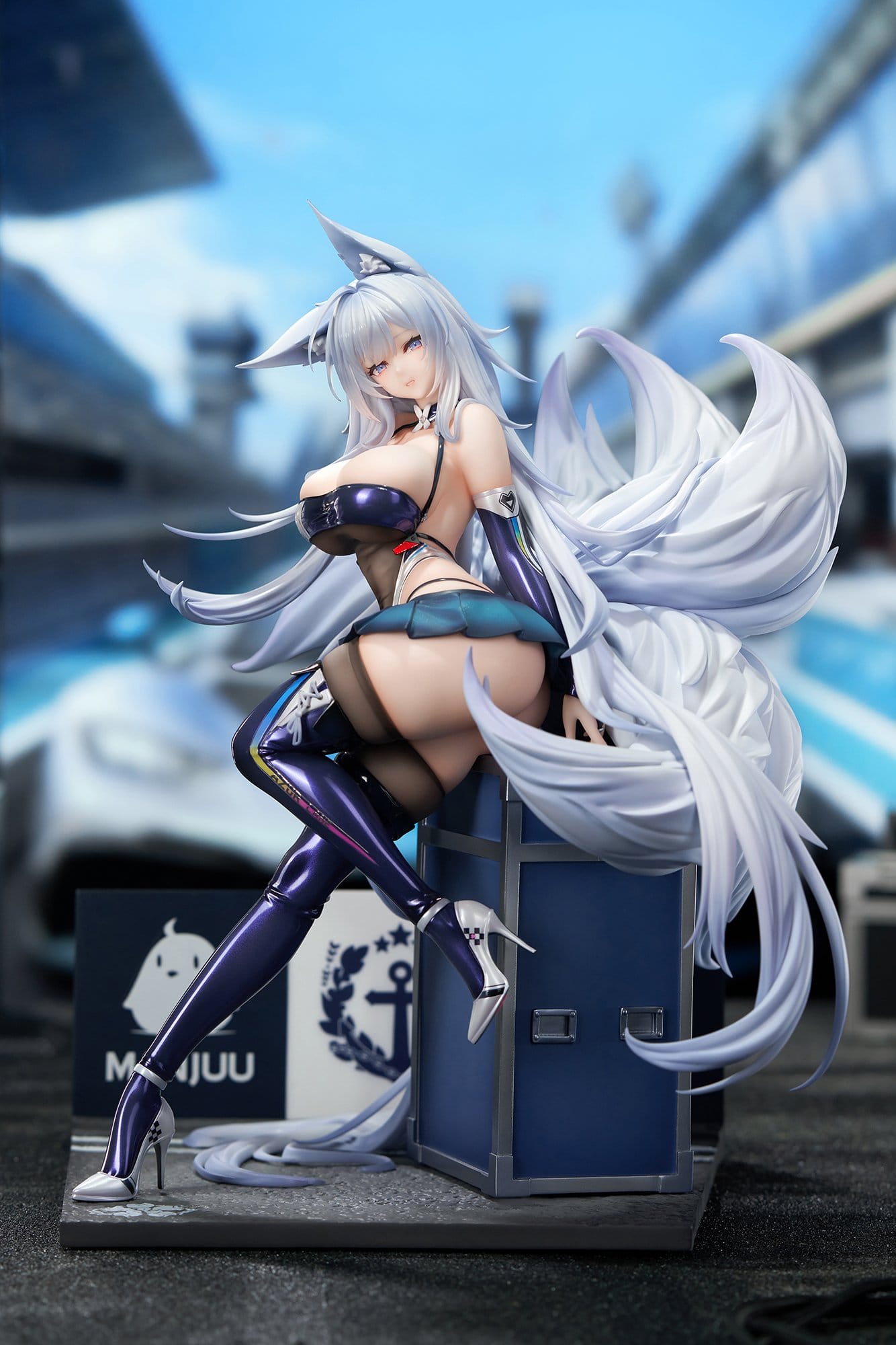 azur lane shinano moonlit chrome ver scale figure main