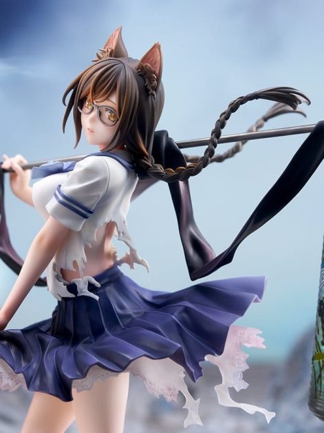 bakemonogatari manga tsubasa hanekawa scale figure