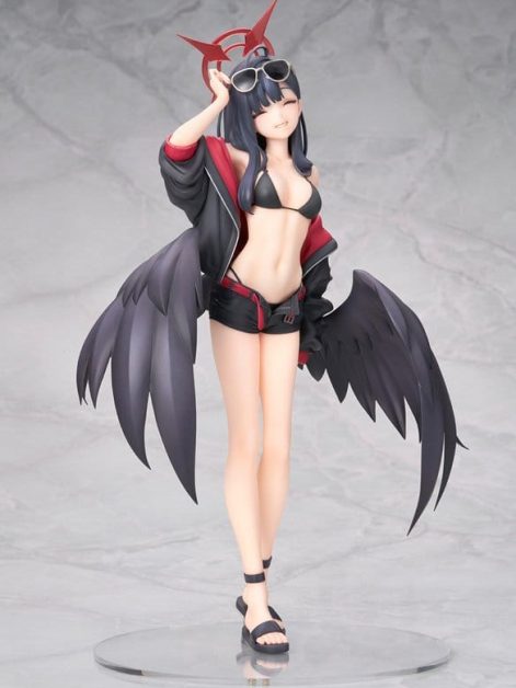 blue archive ichika swimsuit scale figure ()