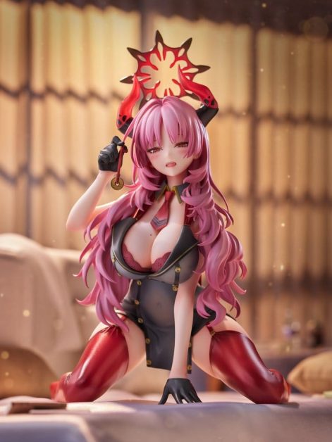 blue archive satsuki memorial lobby ver scale figure