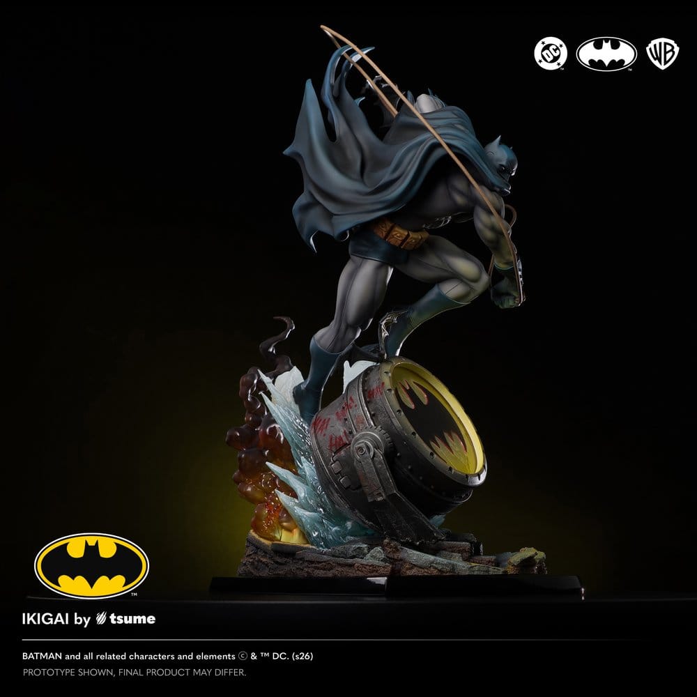 dc comics batman ikigai statue