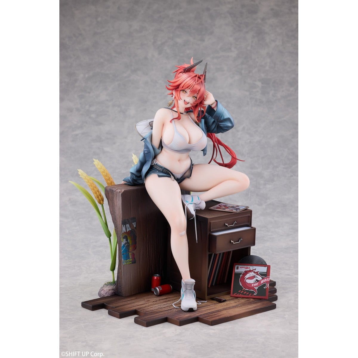 goddess of victory nikke red hood retro days scale figure