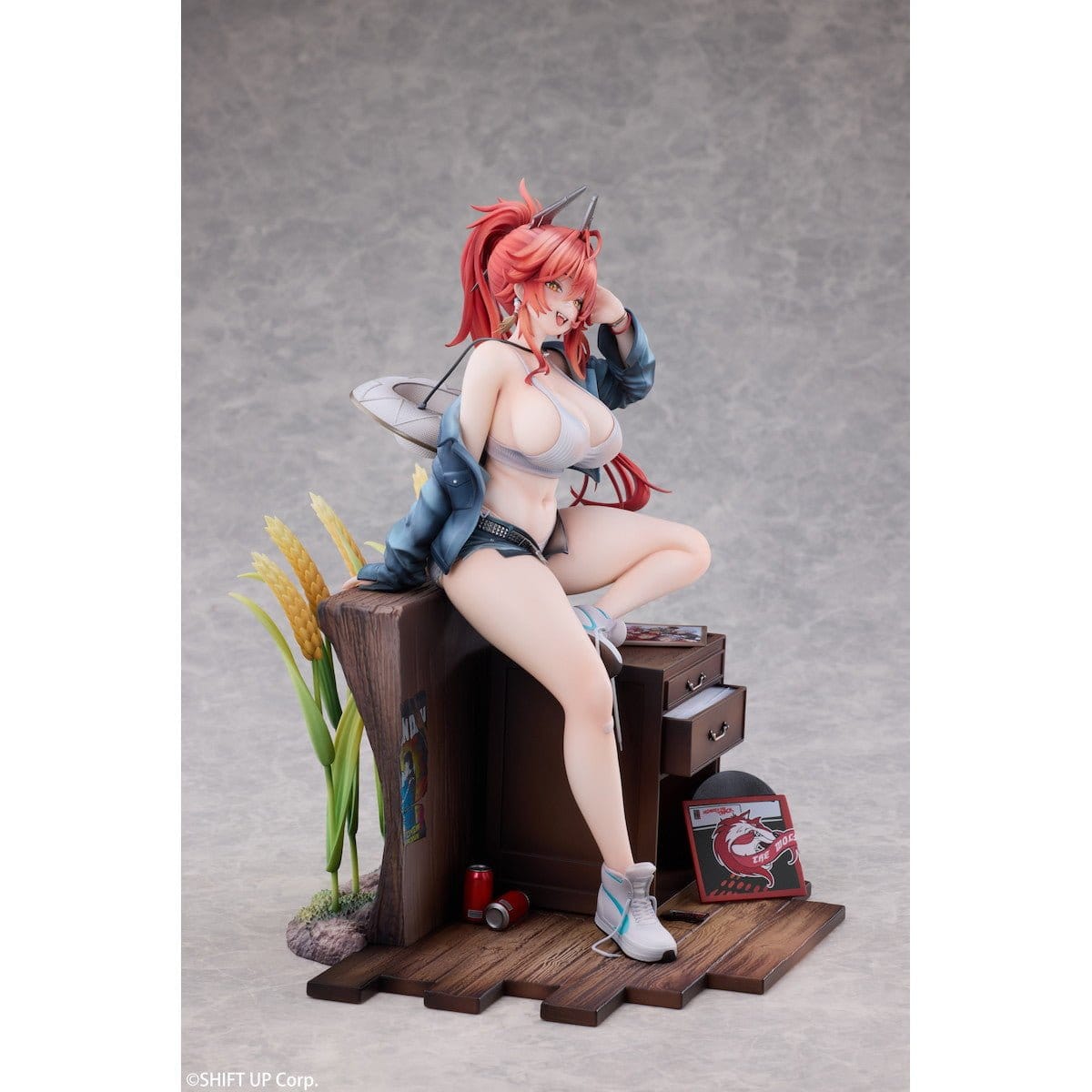 goddess of victory nikke red hood retro days scale figure