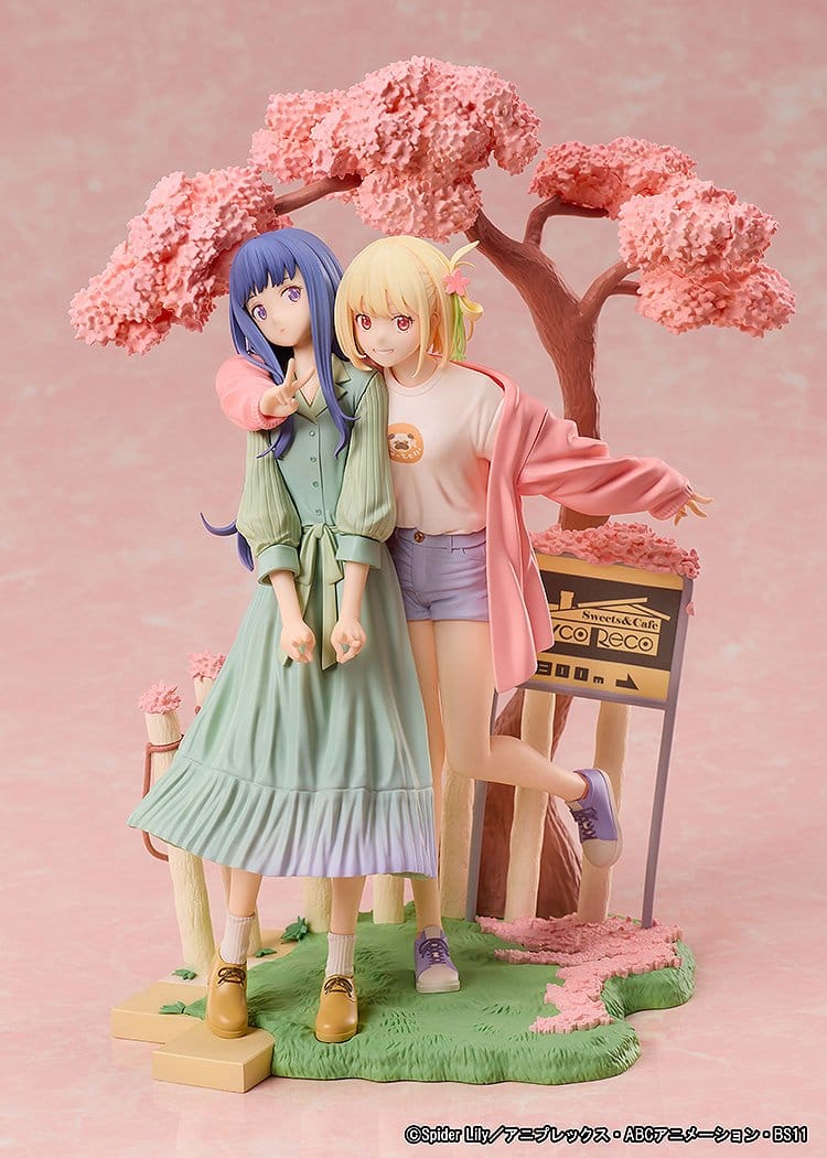 lycoris recoil chisato nishikigi and takina inoue spring ver