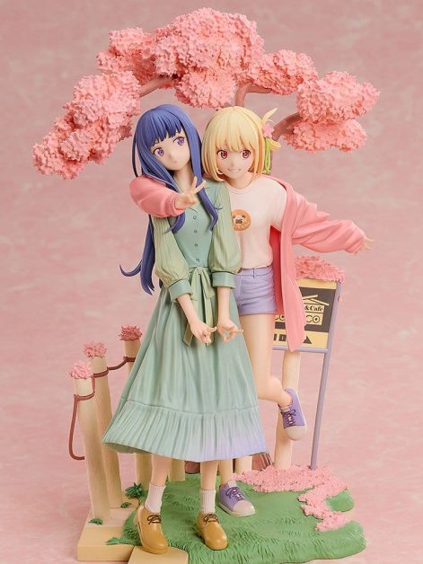 lycoris recoil chisato nishikigi and takina inoue spring ver