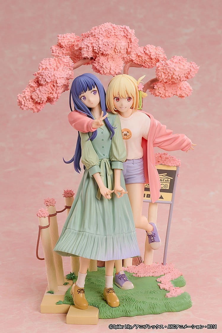 lycoris recoil chisato nishikigi and takina inoue spring ver