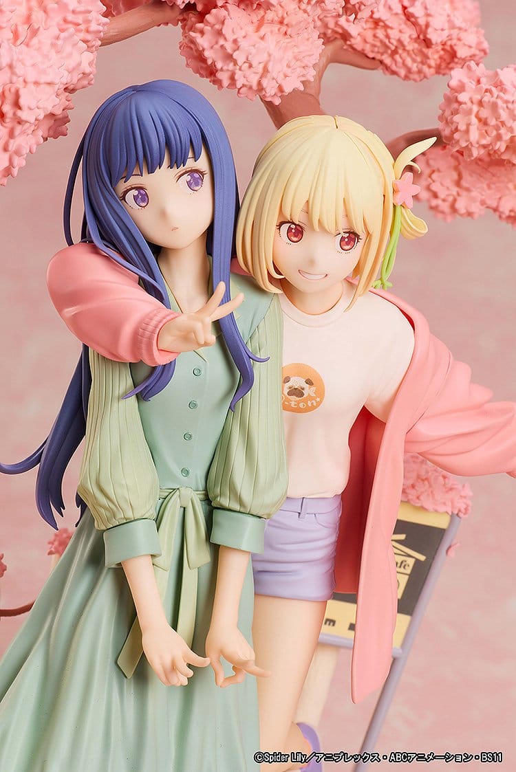 lycoris recoil chisato nishikigi and takina inoue spring ver
