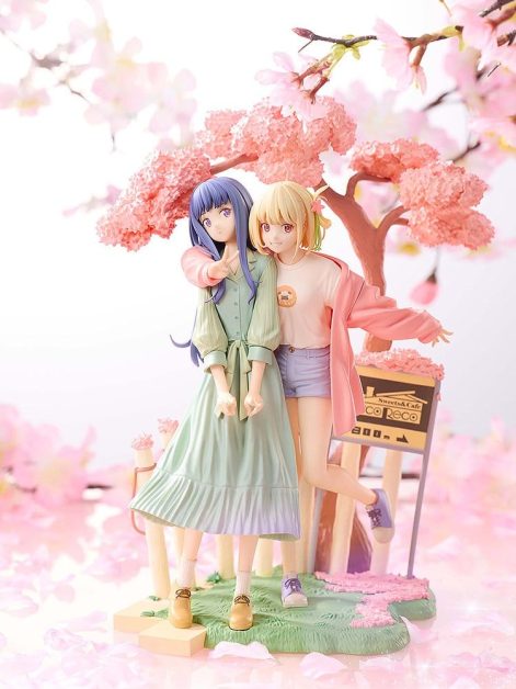 lycoris recoil chisato nishikigi and takina inoue spring ver