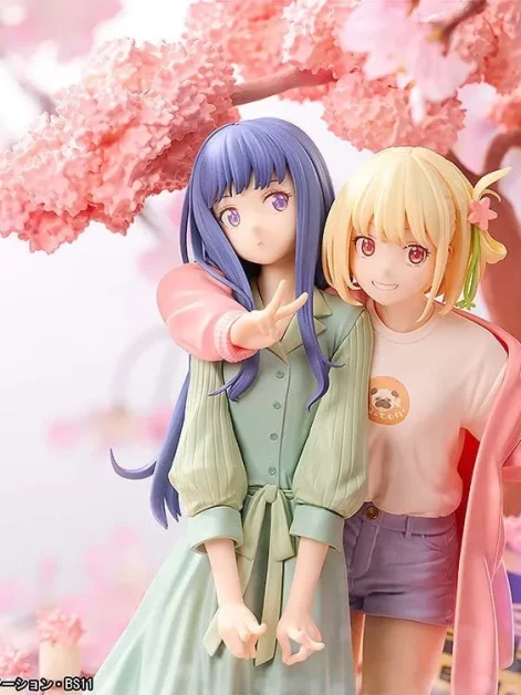 lycoris recoil chisato nishikigi and takina inoue spring ver