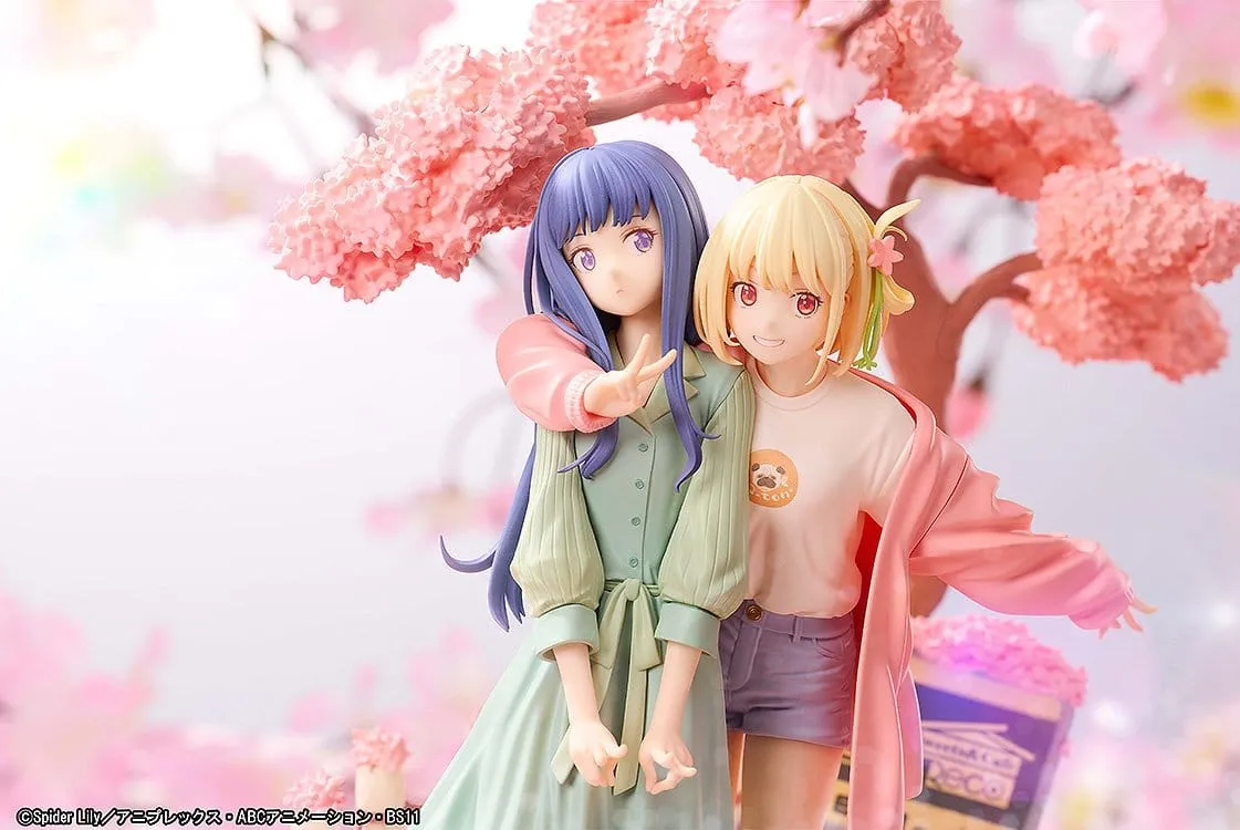 lycoris recoil chisato nishikigi and takina inoue spring ver