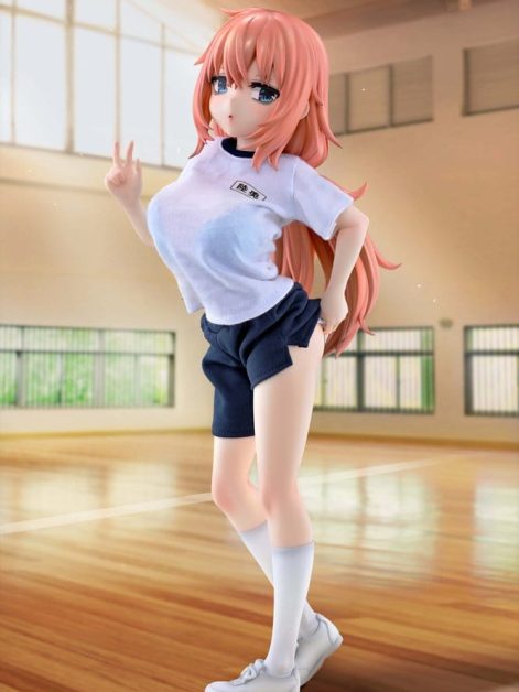 re dress there is also a hole in the student organization komaro michinoku p e uniform ver scale figure ()