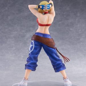 the king of fighters xv fighting girls collection blue mary scale figure