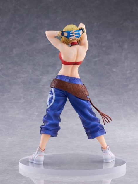 the king of fighters xv fighting girls collection blue mary scale figure