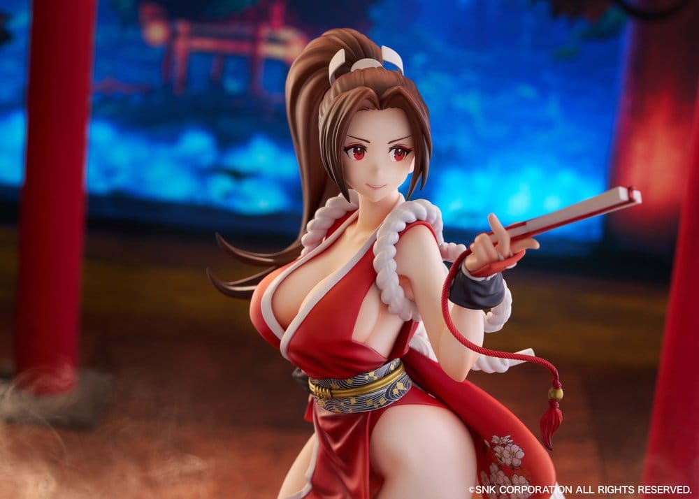 the king of fighters xv mai shiranui scale figure