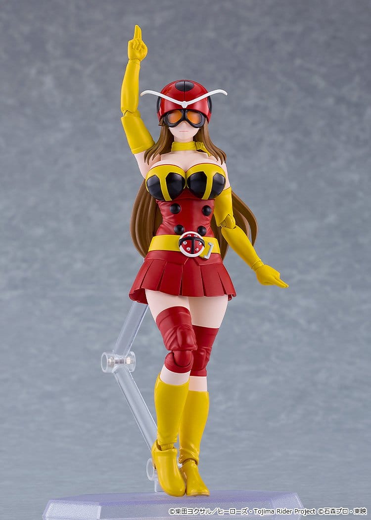 tojima wants to be a kamen rider yuriko okada electro wave human tackle ver figma ()
