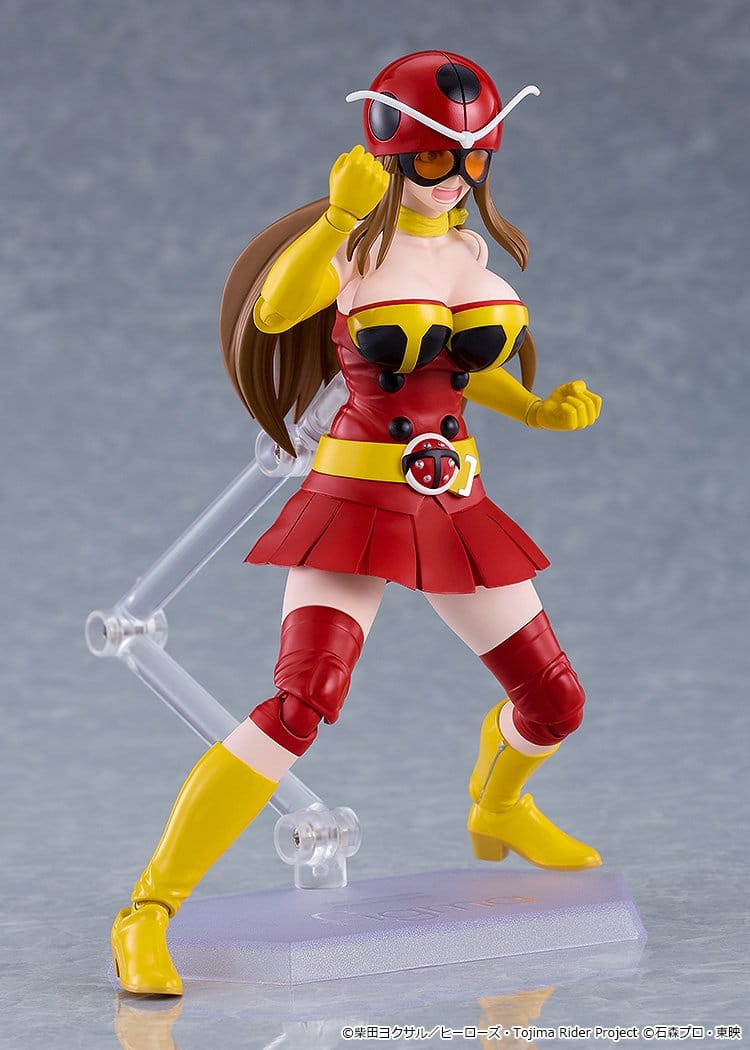tojima wants to be a kamen rider yuriko okada electro wave human tackle ver figma ()