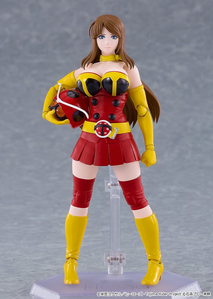 tojima wants to be a kamen rider yuriko okada electro wave human tackle ver figma ()