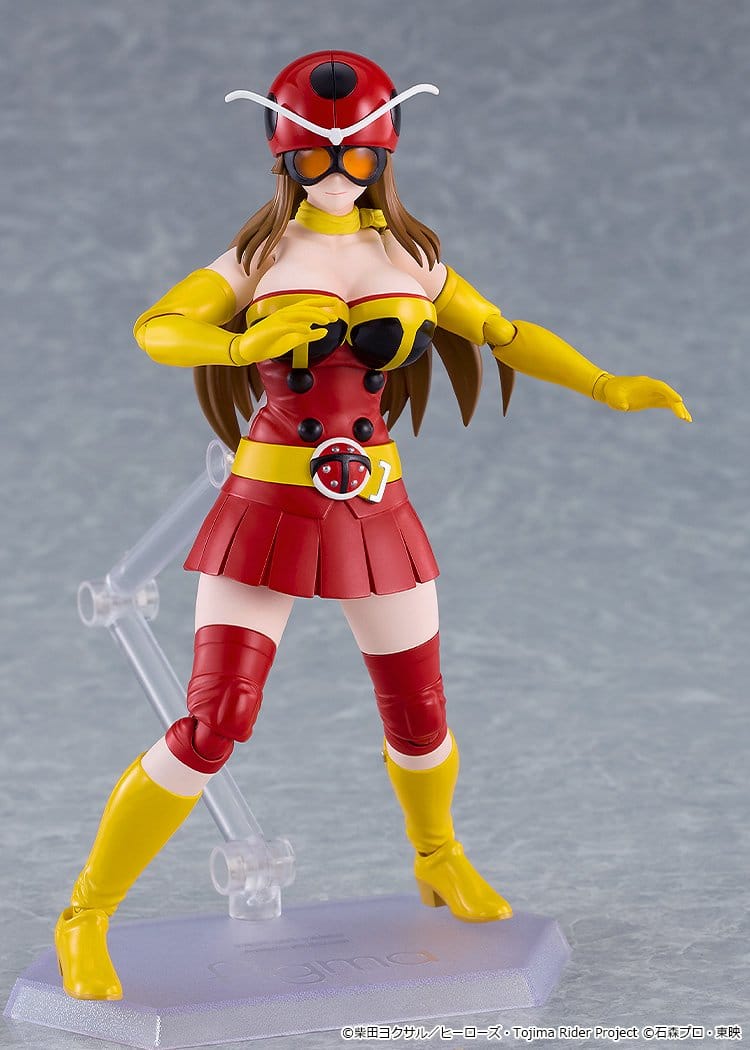 tojima wants to be a kamen rider yuriko okada electro wave human tackle ver figma ()