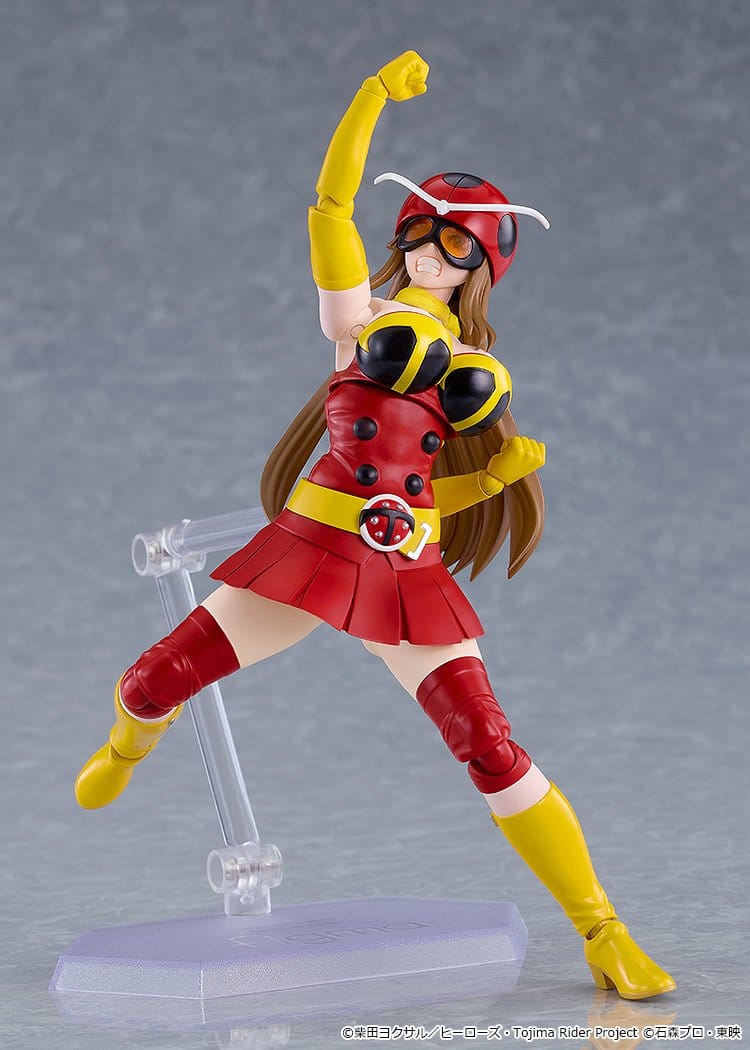 tojima wants to be a kamen rider yuriko okada electro wave human tackle ver figma ()