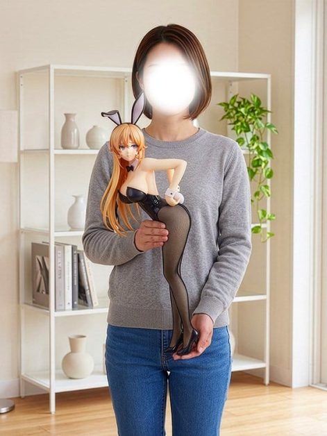 food wars shokugeki no soma erina nakiri bunny ver scale figure