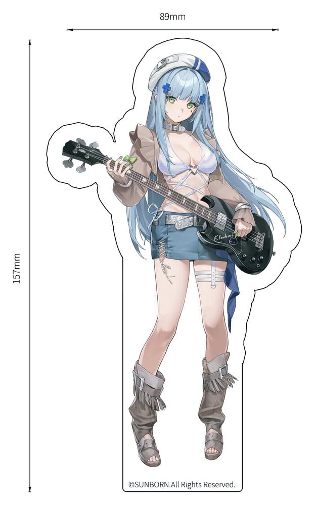 girls frontline netsurou kaisou series klukai th anniversary ver scale figure