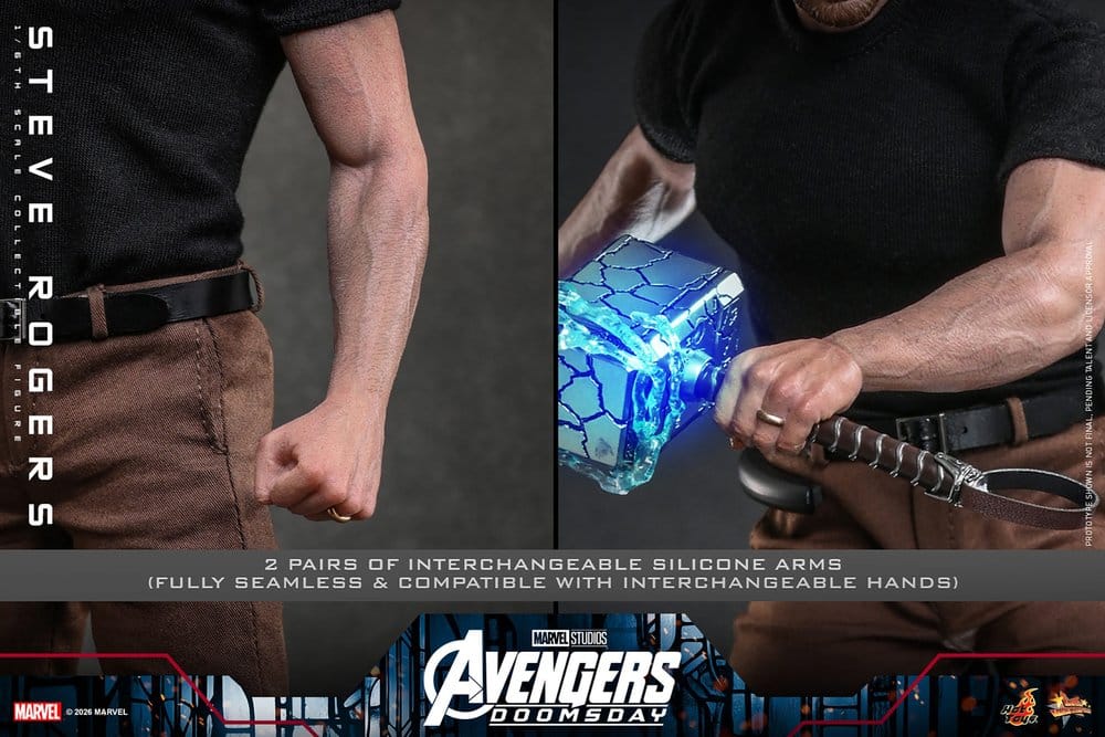 marvel avengers doomsday steve rogers scale figure