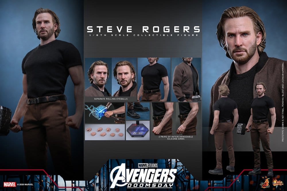 marvel avengers doomsday steve rogers scale figure