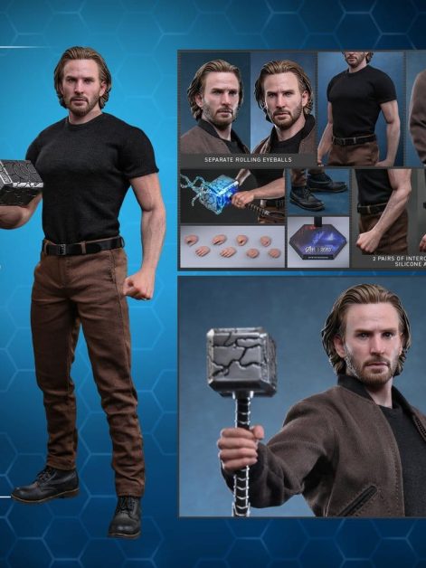 marvel avengers doomsday steve rogers scale figure